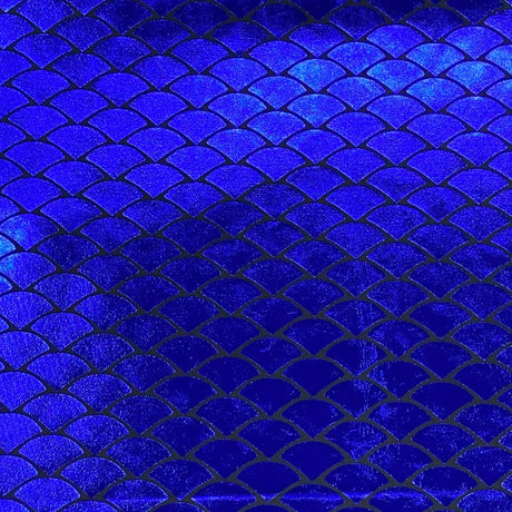 Pound A Metre 3 Metre 3 Metre Premium Mermaid Lycra Jersey 55" Wide  (Royal)