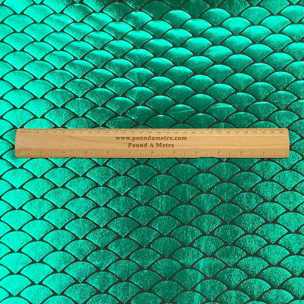 Pound A Metre 3 Metre 3 Metre Premium Mermaid Lycra Jersey 55" Wide  (Teal)