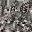 Pound A Metre 3 Metre Premium Poly Wool Fabric - 55"-  (Black & Maroon)