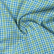 Pound A Metre 3 Metre Premium Poly Wool Fabric - 55"-  (Blue & Green)
