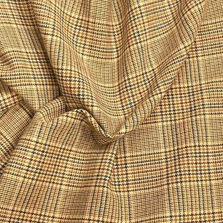 Pound A Metre 3 Metre Premium Poly Wool Fabric - 55"-  (Brown)