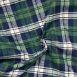 Pound A Metre 3 Metre Premium Poly Wool Fabric - 55"-  (Green, Blue & White)