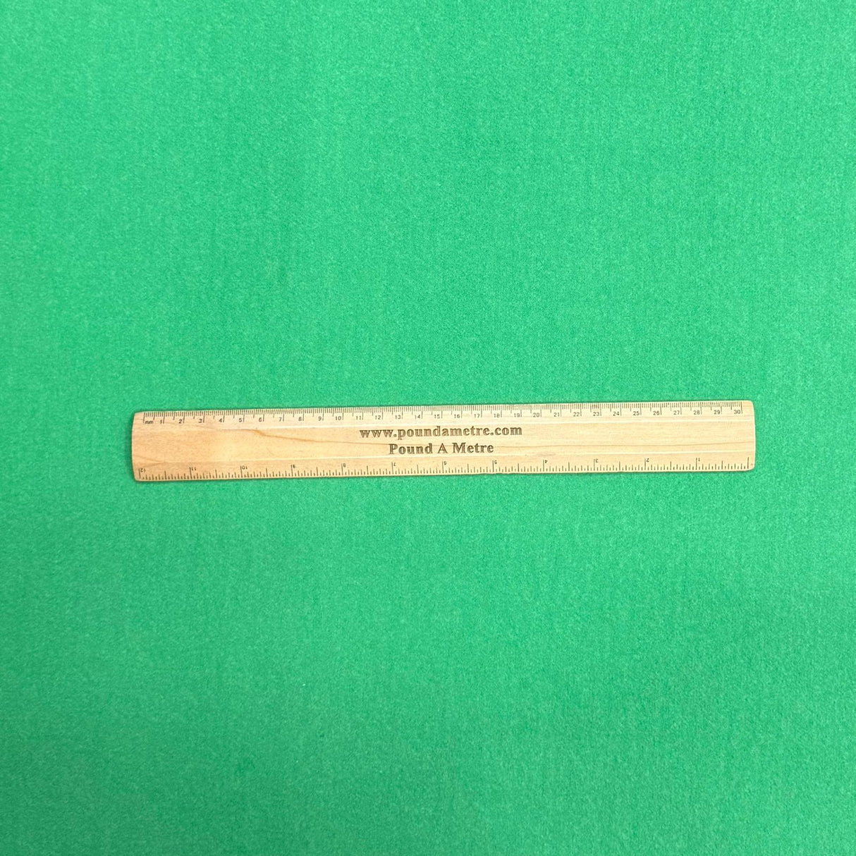 Pound A Metre 3 Metre Premium Poly Wool Fabric - 55"-  (Green)