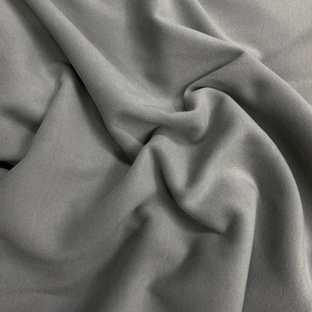 Pound A Metre 3 Metre Premium Poly Wool Fabric - 55"-  (Grey)