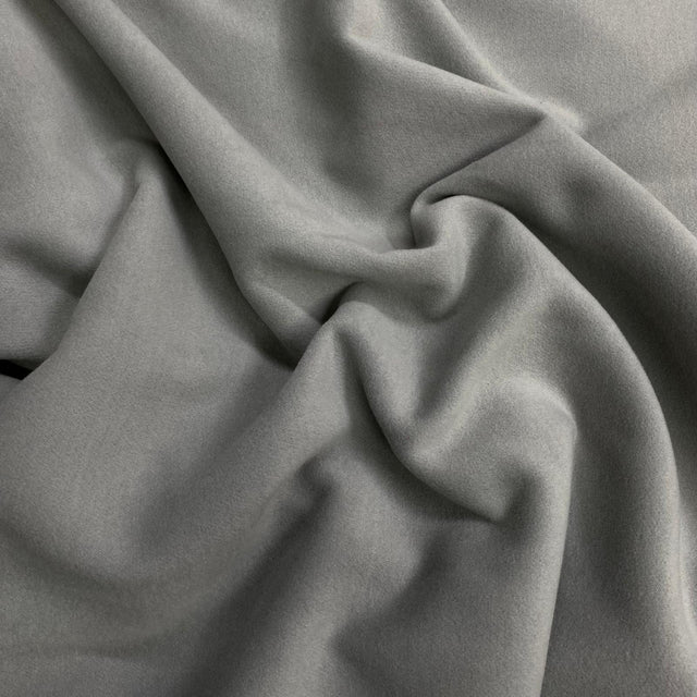 Pound A Metre 3 Metre Premium Poly Wool Fabric - 55"-  (Grey)