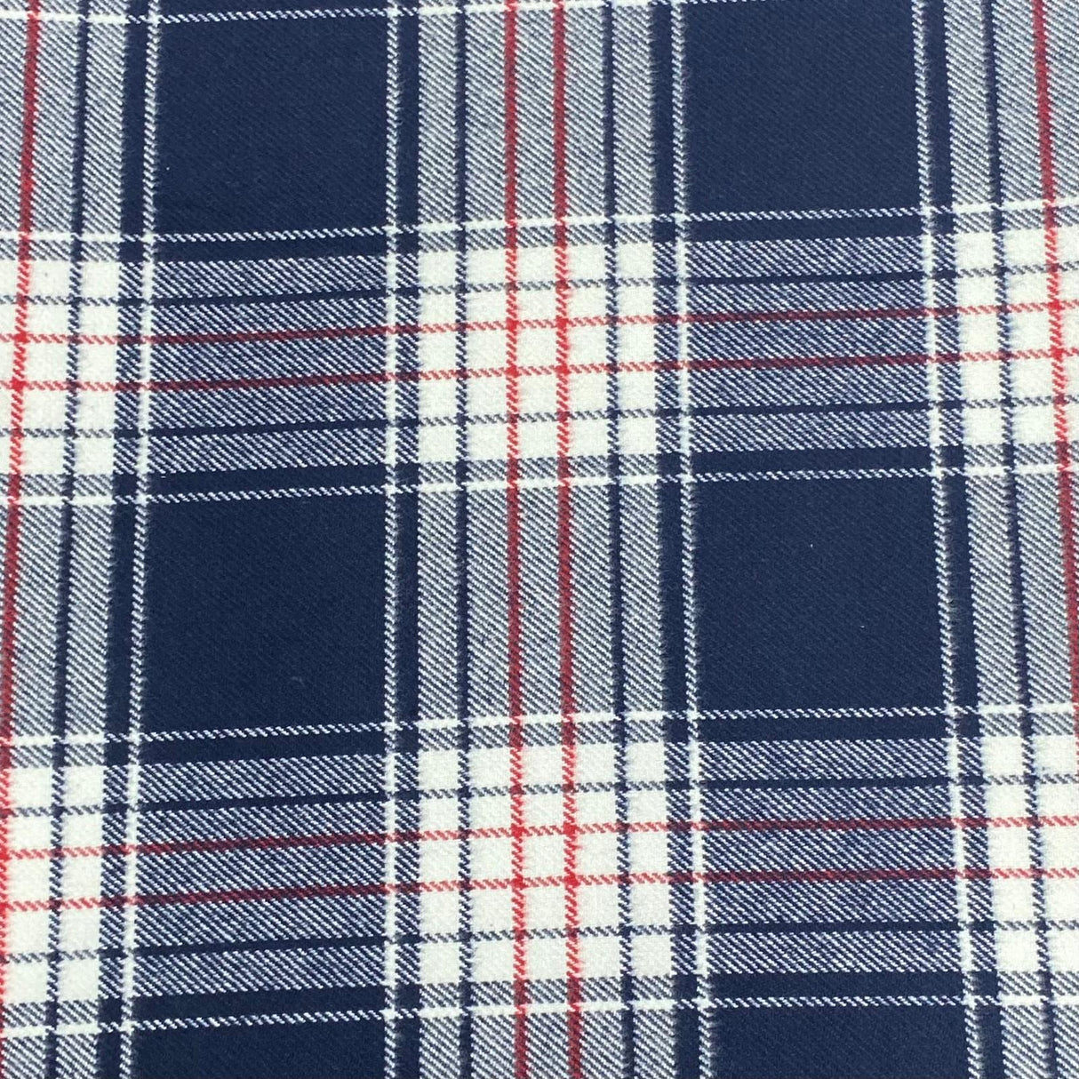 Pound A Metre 3 Metre Premium Poly Wool Fabric - 55"-  (Navy)