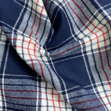 Pound A Metre 3 Metre Premium Poly Wool Fabric - 55"-  (Navy)