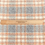 Pound A Metre 3 Metre Premium Poly Wool Fabric - 55"-  (Orange)