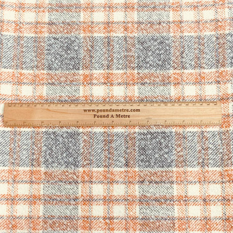 Pound A Metre 3 Metre Premium Poly Wool Fabric - 55"-  (Orange)