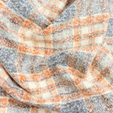 Pound A Metre 3 Metre Premium Poly Wool Fabric - 55"-  (Orange)
