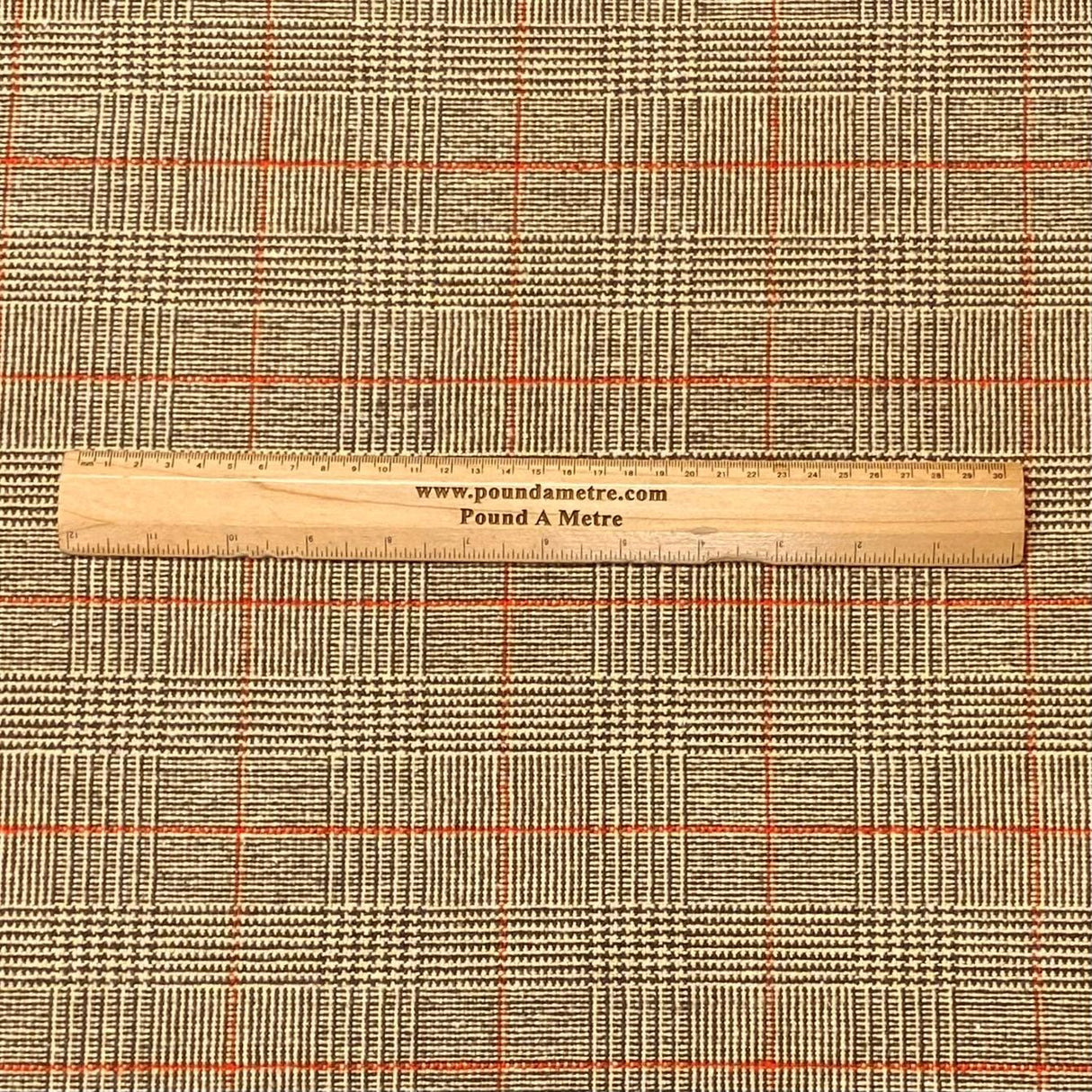 Pound A Metre 3 Metre Premium Poly Wool Fabric - 55"-  (Orange)