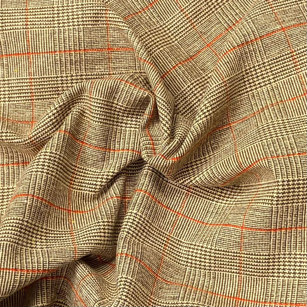 Pound A Metre 3 Metre Premium Poly Wool Fabric - 55"-  (Orange)