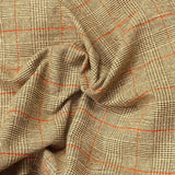 Pound A Metre 3 Metre Premium Poly Wool Fabric - 55"-  (Orange)
