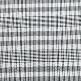 Pound A Metre 3 Metre Premium Poly Wool Fabric - 55"-  (White & Black)