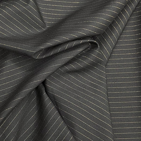 Pound A Metre 3 Metres 3 Metre Premium Stripe Suiting 55"  (High Street 19)