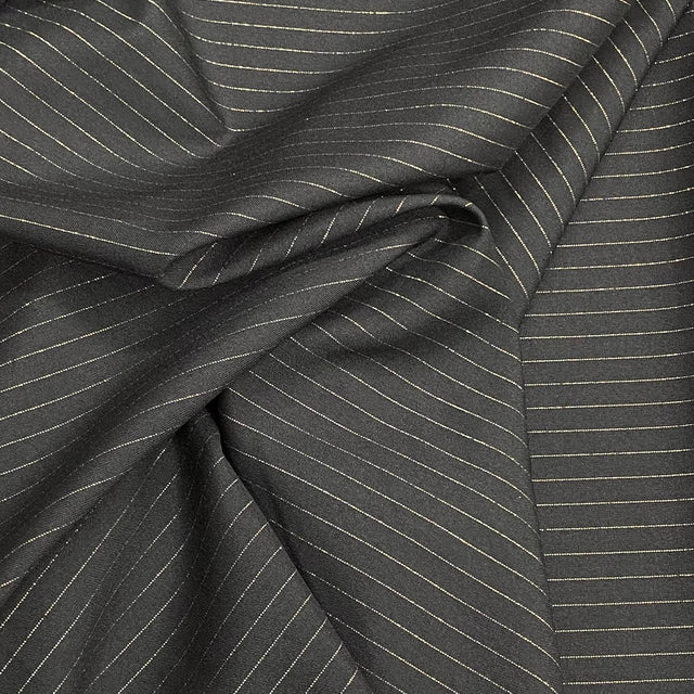 Pound A Metre 3 Metres 3 Metre Premium Stripe Suiting 55"  (High Street 19)