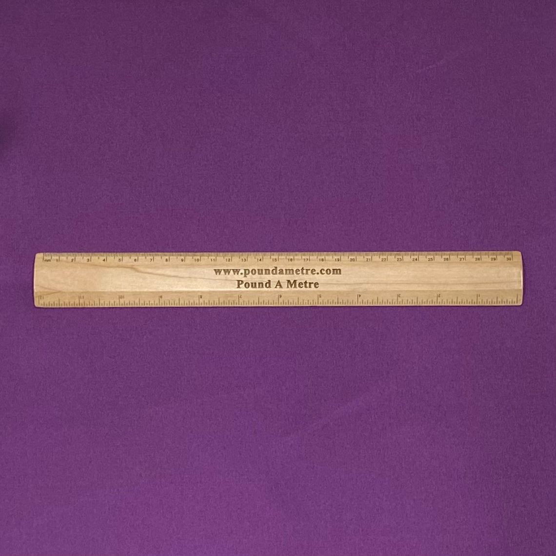 Pound A Metre 3 Metres 3 Metre Premium Taffeta Feel Fabric - 55"  (Purple)