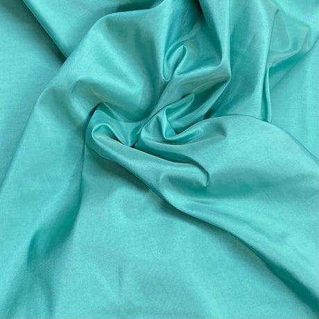 Pound A Metre 3 Metres 3 Metre Premium Taffeta Lining 55" (Aqua)