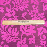 Pound A Metre 3 Metre Premium Textured Jacquard - 55" Wide  (Wine)