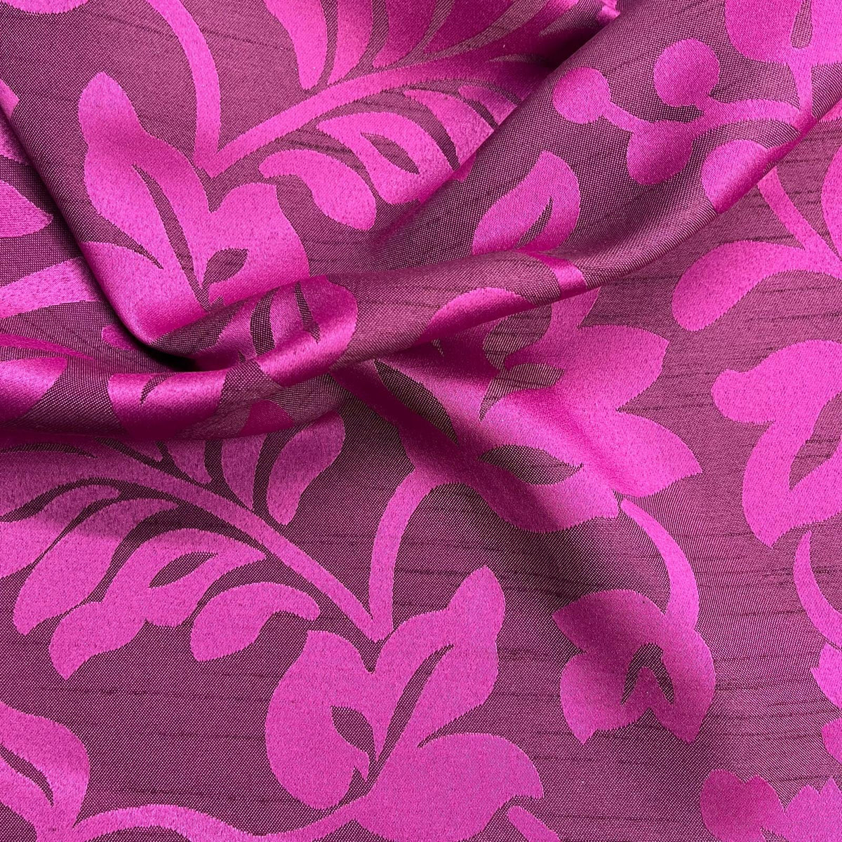 Pound A Metre 3 Metre Premium Textured Jacquard - 55" Wide  (Wine)