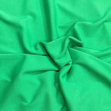 Pound A Metre 3 Metres 3 Metre Soft Cuffing Ribbing Fabric - 22" Wide (Green)