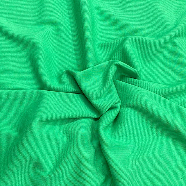 Pound A Metre 3 Metres 3 Metre Soft Cuffing Ribbing Fabric - 22" Wide (Green)