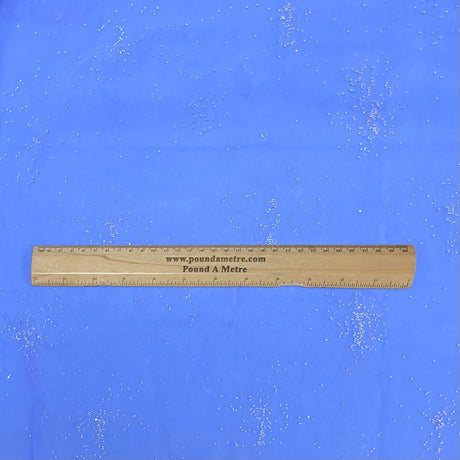 Pound A Metre 3 Metre 3 Metre Soft Diamante Organza -55" Wide (Purple)