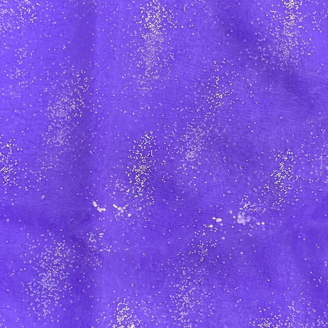 Pound A Metre 3 Metre 3 Metre Soft Diamante Organza -55" Wide (Purple)
