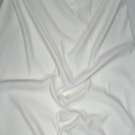Pound A Metre 3 Metres 3 Metre Soft Ribbed Jersey- 55" Wide (Snow)