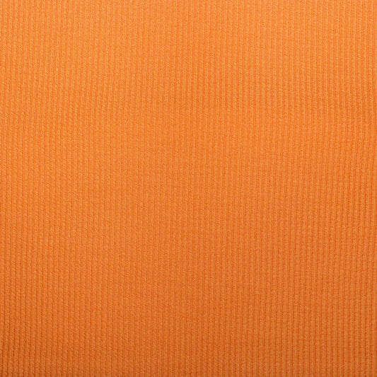 3 Metre Soft Viscose Ribbed Jersey- 55" Wide (Orange) - Pound A Metre