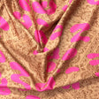 Pound A Metre 3 Metre Solara Crepe Fabric – 55" Wide (Graffiti)