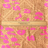 Pound A Metre 3 Metre Solara Crepe Fabric – 55" Wide (Graffiti)