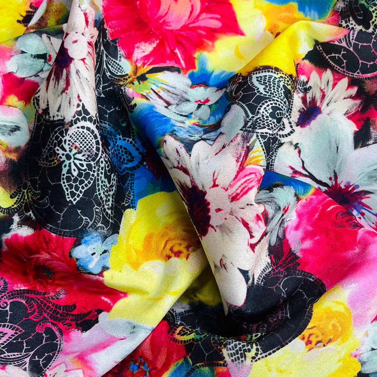 Pound A Metre 3 Metre Solara Crepe Fabric – 55" Wide (Jungle)