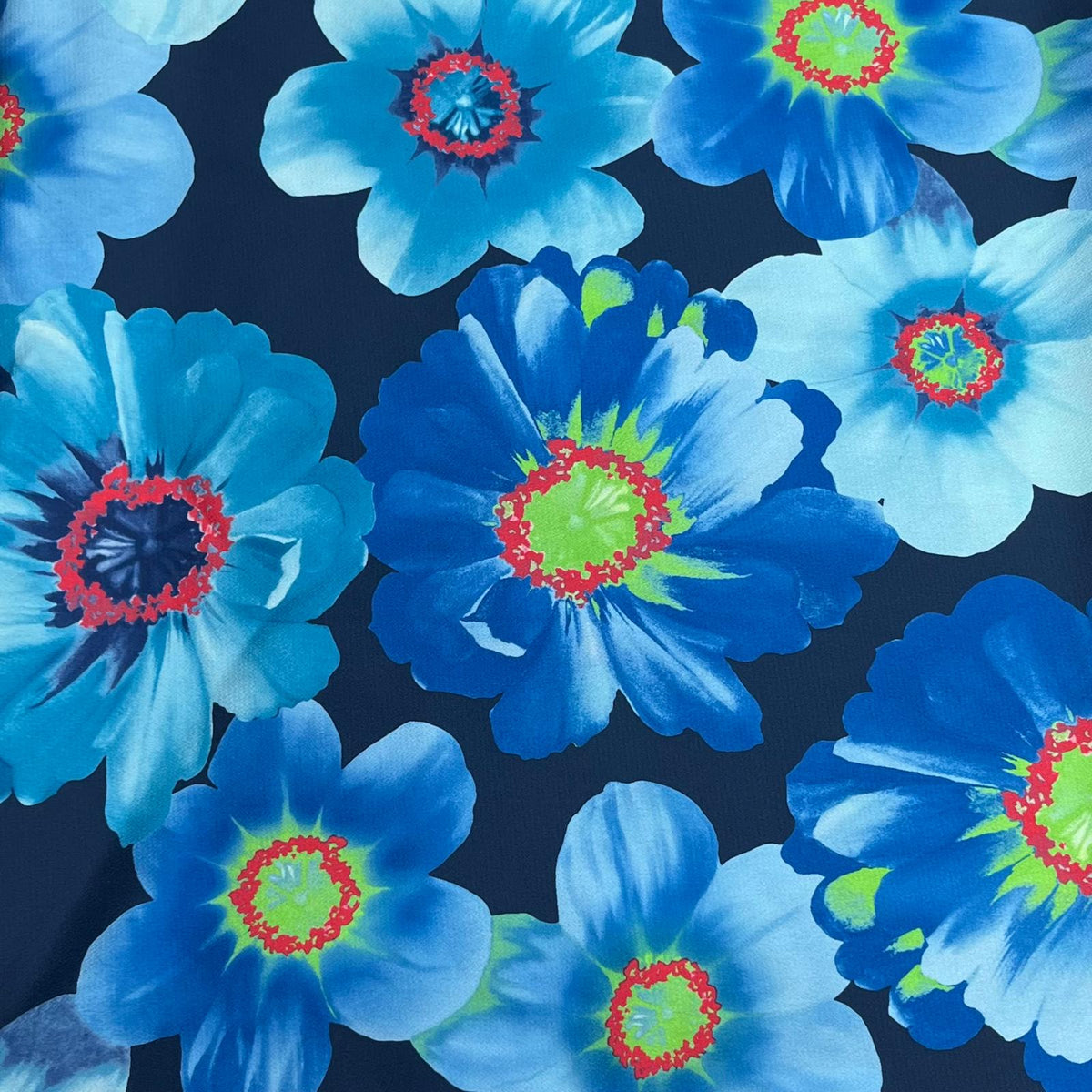 Pound A Metre 3 Metre Solara Crepe Fabric – 55" Wide (Ocean Breeze)