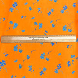 Pound A Metre 3 Metre Solara Crepe Fabric – 55" Wide (Orange Flow)