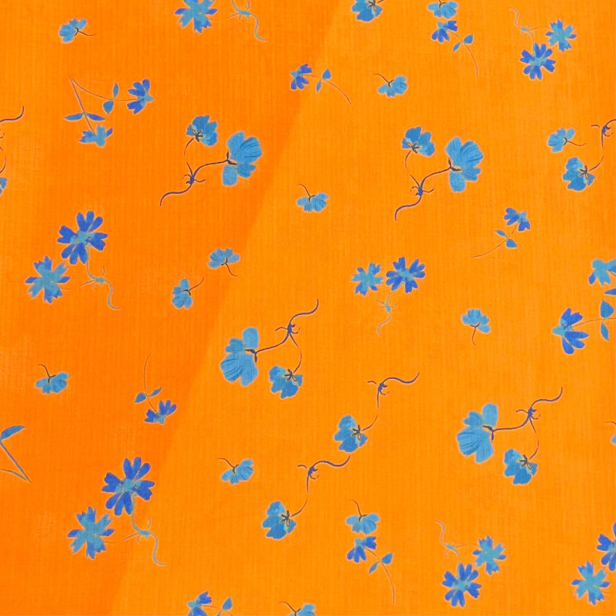 Pound A Metre 3 Metre Solara Crepe Fabric – 55" Wide (Orange Flow)