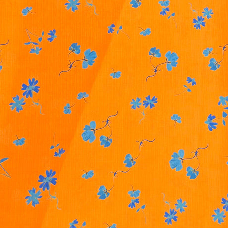 Pound A Metre 3 Metre Solara Crepe Fabric – 55" Wide (Orange Flow)