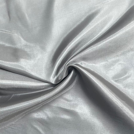 Pound A Metre 3 Metre Super Smooth Lining Fabric – 45cm Wide (Light Silver)