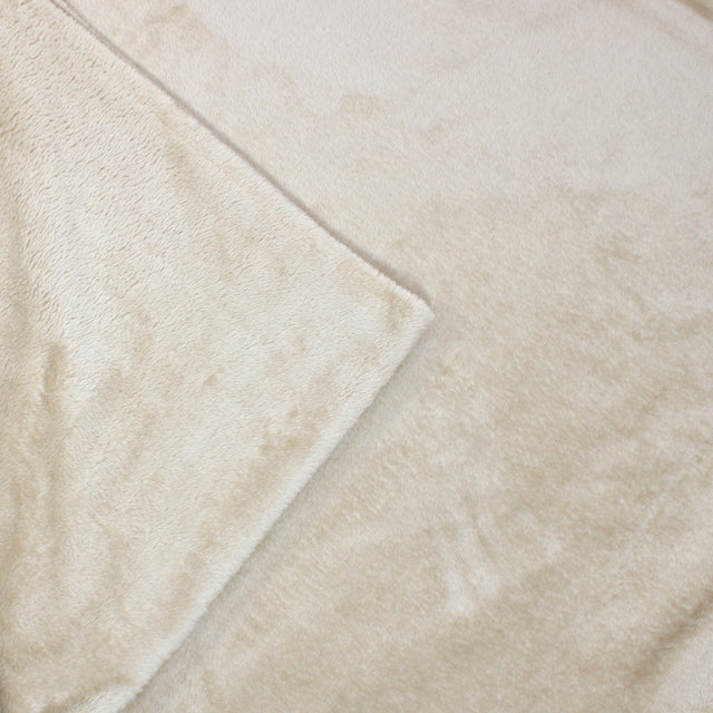 Pound A Metre 3 Metre Ultra Soft Cuddle Fleece 60” Wide (Beige)