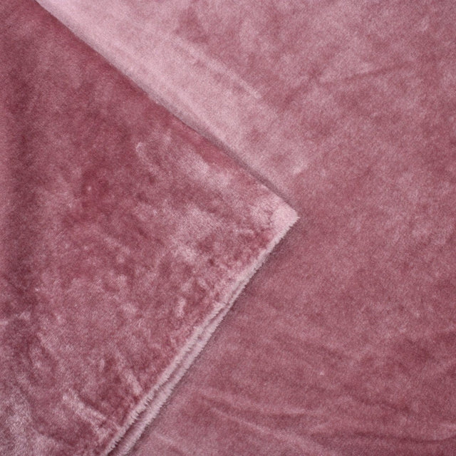 Pound A Metre 3 Metre Ultra Soft Cuddle Fleece 60” Wide (Mauve)