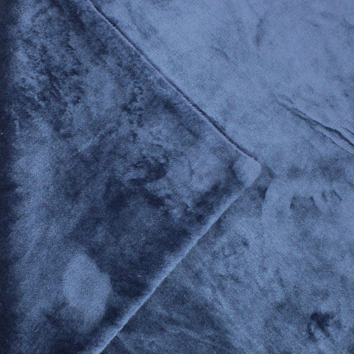 Pound A Metre 3 Metre 3 Metre Ultra Soft Cuddle Fleece 60” Wide Navy Blue