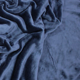 Pound A Metre 3 Metre 3 Metre Ultra Soft Cuddle Fleece 60” Wide Navy Blue