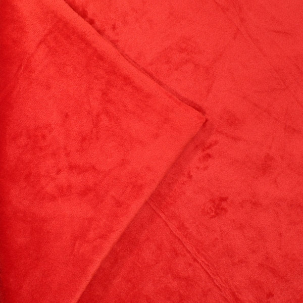 Pound A Metre 3 Metre Ultra Soft Cuddle Fleece 60” Wide (Red)