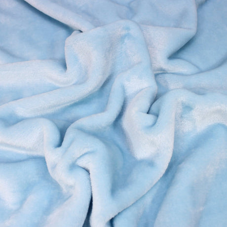 Pound A Metre 3 Metre 3 Metre Ultra Soft Cuddle Fleece 60” Wide (Sky)