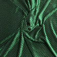 Pound A Metre 3 Metre Winter Circle-Effect Velvet - 55'' Wide (Dark Green)