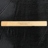 Pound A Metre 3 Metre Winter Corduroy-Effect Velvet - 55'' Wide (Black)