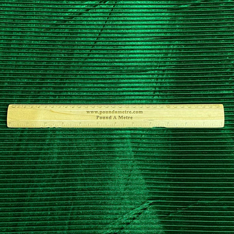 Pound A Metre 3 Metre Winter Corduroy-Effect Velvet - 55'' Wide (Green)