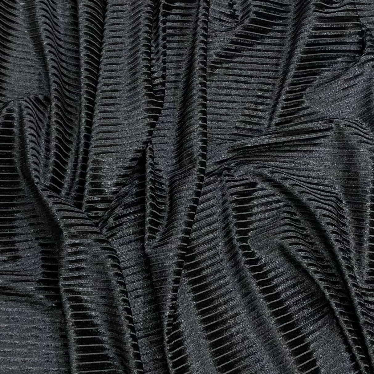 Pound A Metre 3 Metre Winter Corduroy-Effect Velvet - 55'' Wide (Night)(EOL)