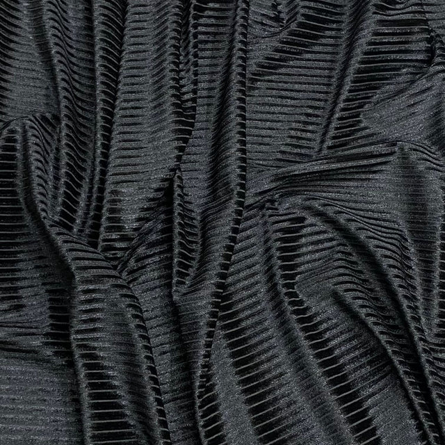 Pound A Metre 3 Metre Winter Corduroy-Effect Velvet - 55'' Wide (Night)(EOL)