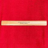 Pound A Metre 3 Metre Winter Corduroy-Effect Velvet - 55'' Wide (Red) (EOL)